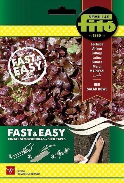 LECHUGA RED SALAD BOWL (CINTAS) SUPERBOL