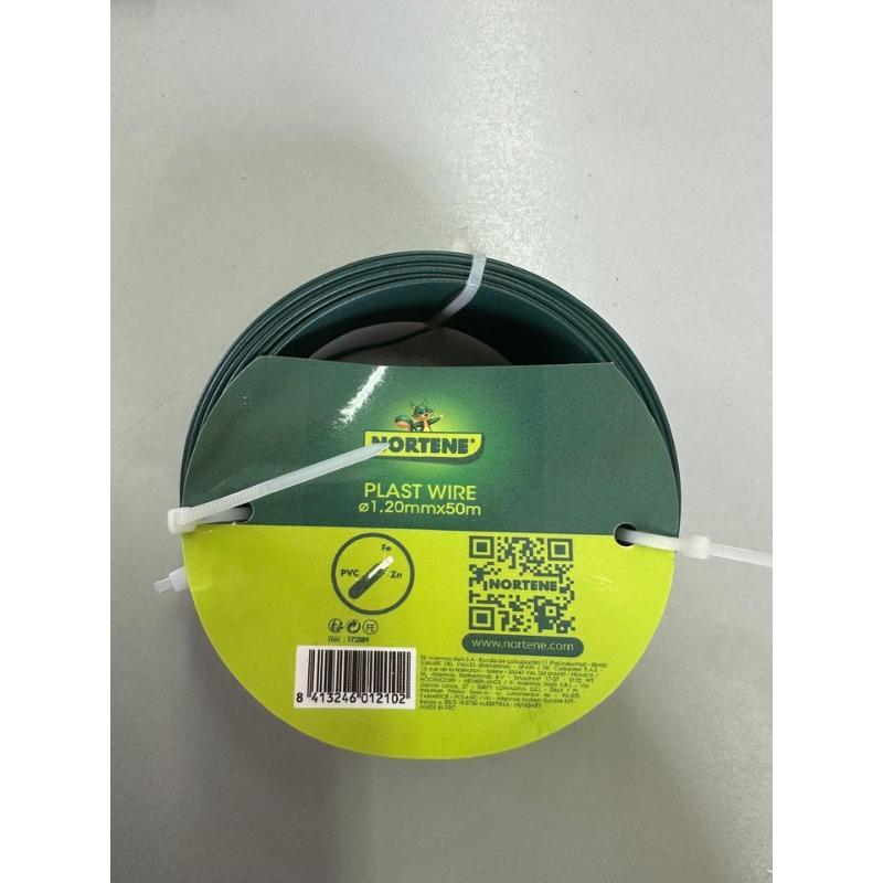 ALAMBRE PLASTIFICADO PLASTWIRE 1,2 MM 50 MTS. REF.172589
