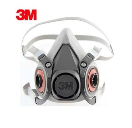 MEDIA MASCARA ELASTOMERO 3M SERIE 6200 II FILTROS (SIN FILTROS)