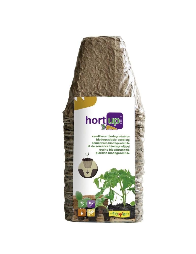 SEMILLEROS BIODEGRADABLES CUADRADOS P 18
