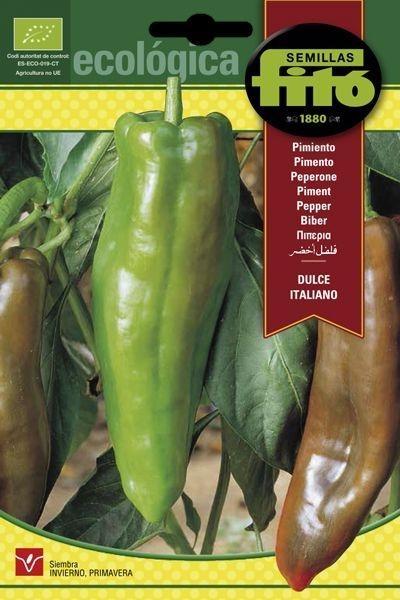PIMIENTO DULCE ITALIANO ECOLOGICO SUPERBOL