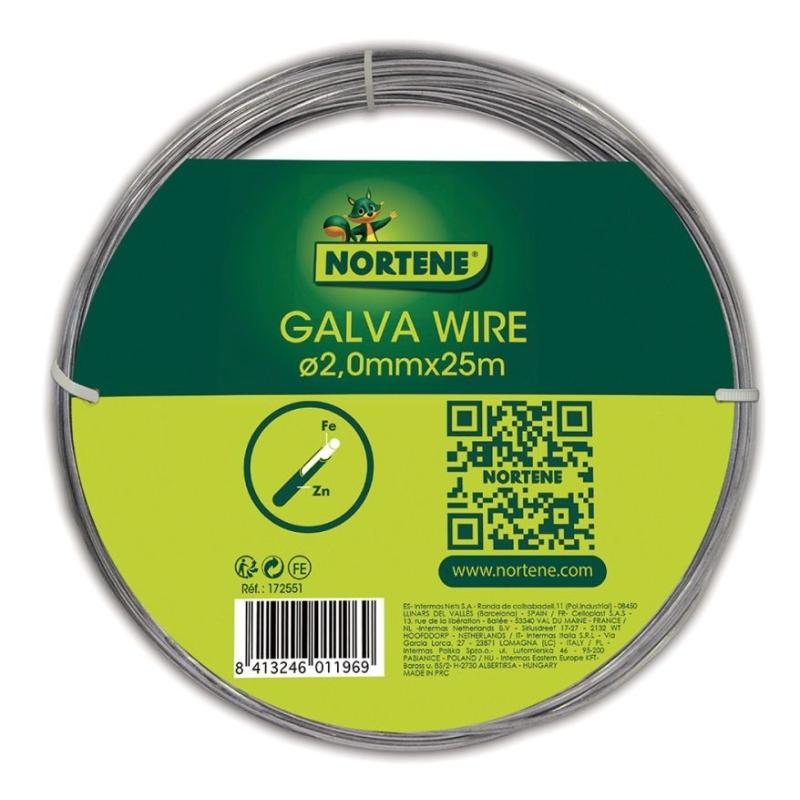 ALAMBRE GALVANIZADO GALVAWIRE 2,4 MM 25 MTS. REF.172581