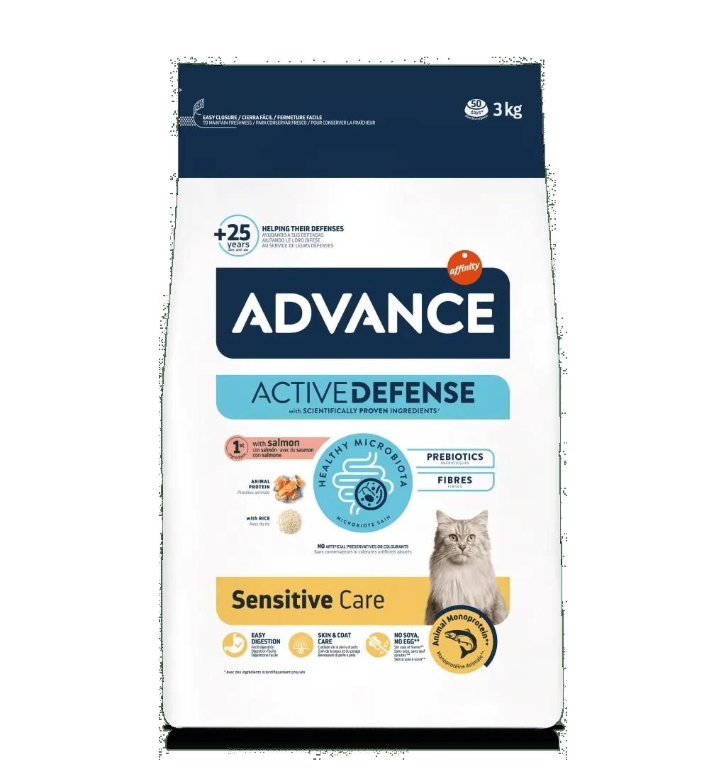 ADVANCE CAT STERILIZED SALMON SENSIT. 1,5 KGS.