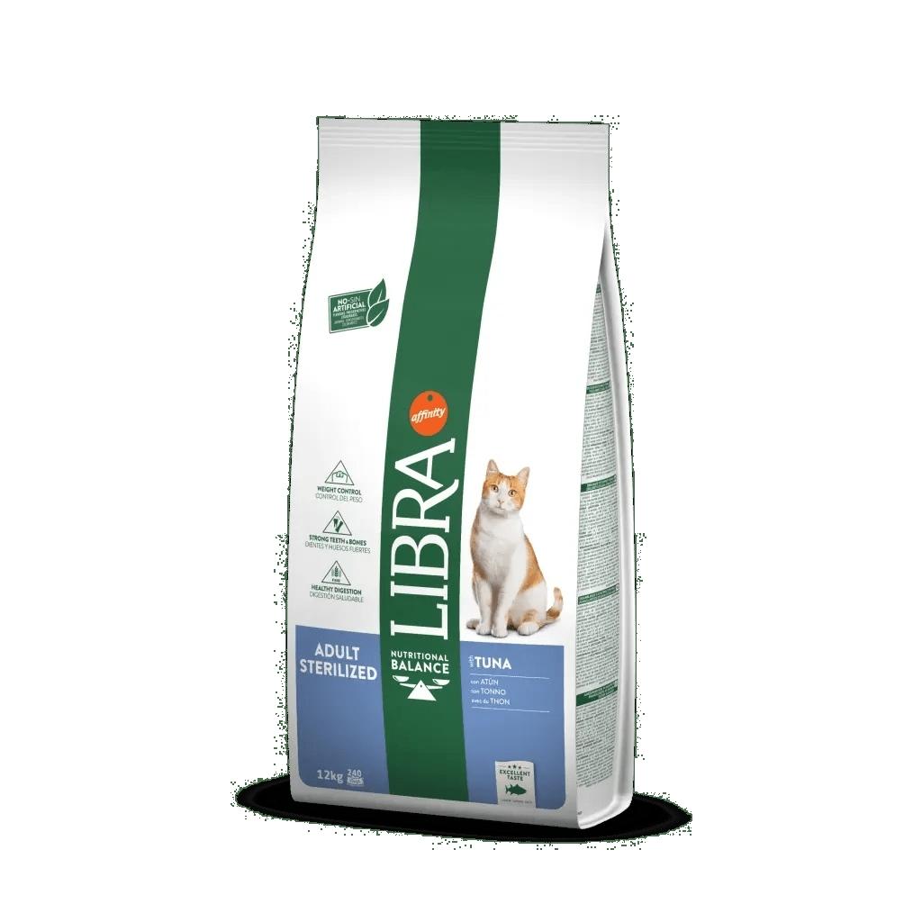 LIBRA CAT STERILIZED TUNA 12 KGS.