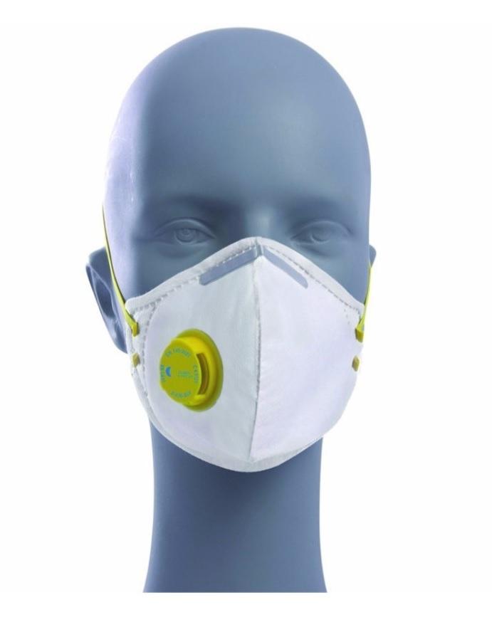 MASCARILLA DESECHABLE FFP3 NR C/VALVULA O2 103V.