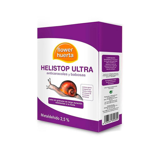 HELISTOP ULTRA ANTICARACOL BABOSA 500 GRS.