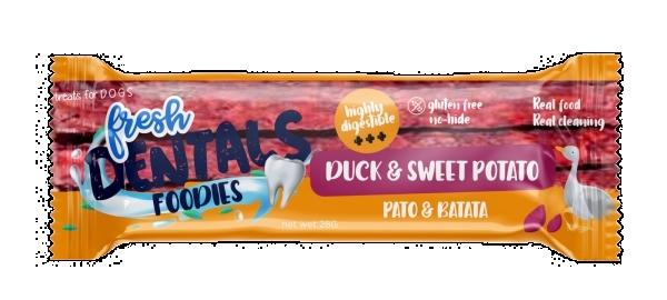 FRESH DENTAL FOODIES DUCK & SWEET POTATO