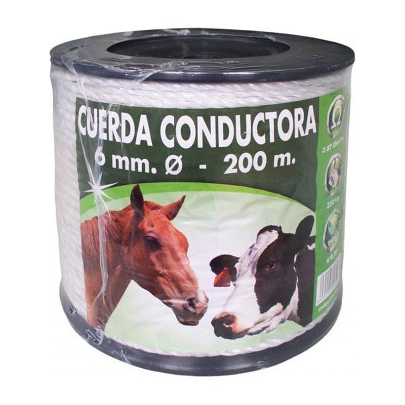 CORDON CONDUCTORA BLANCA 6 MM COD. PA456