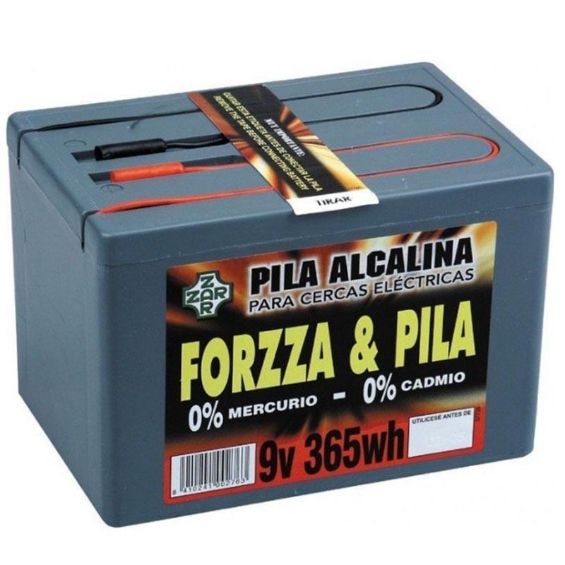 PILA FORZZA 9V. 365Wh. ALCALINA