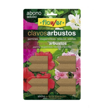 Abono Clavos Arbustos 8 x 10 Grs.
