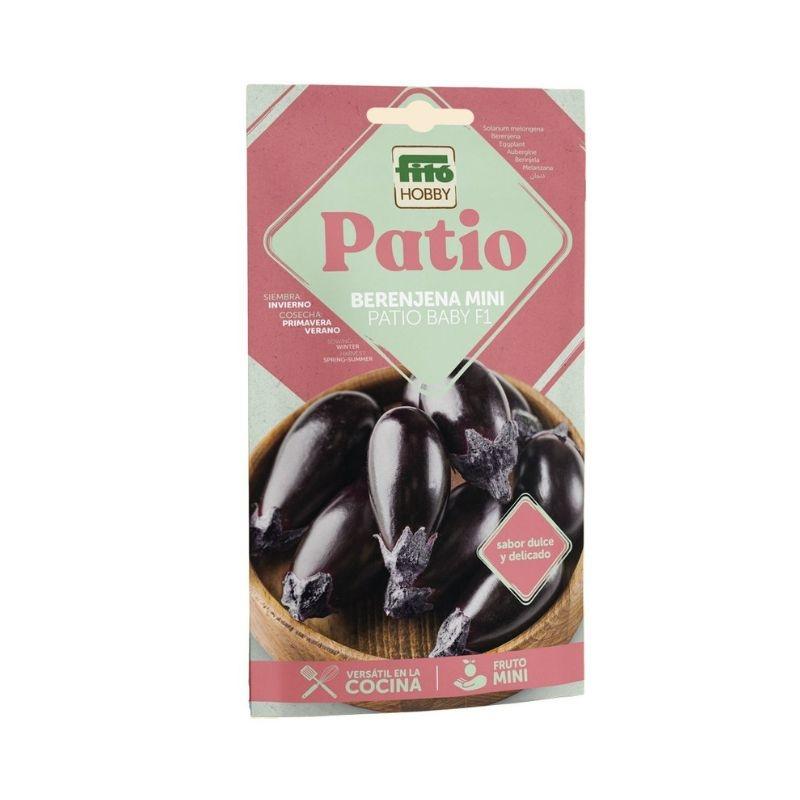 BERENJENA HIB. F-1 PATIO BABY SUPERBOL PATIO
