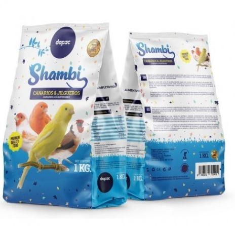 SHAMBI CANARIOS & JILGUEROS  1 KG.