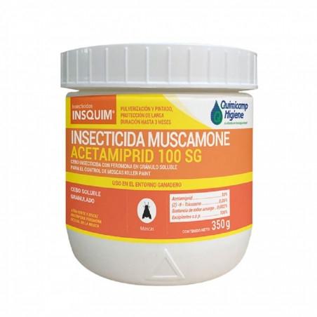 INSECTICIDA MUSCAMONE ACETAMIPRID 100 SG 350 GR.