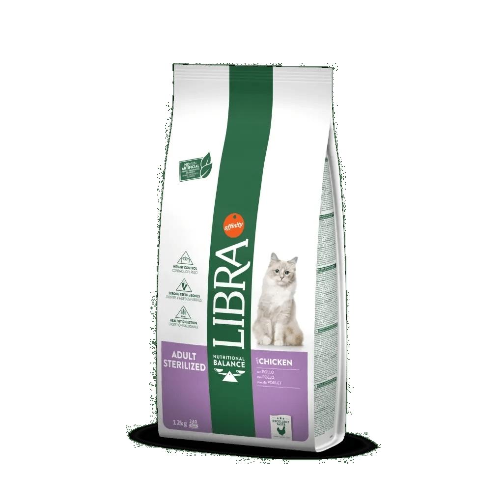 LIBRA CAT STERILIZED CHICKEN 12 KGS.