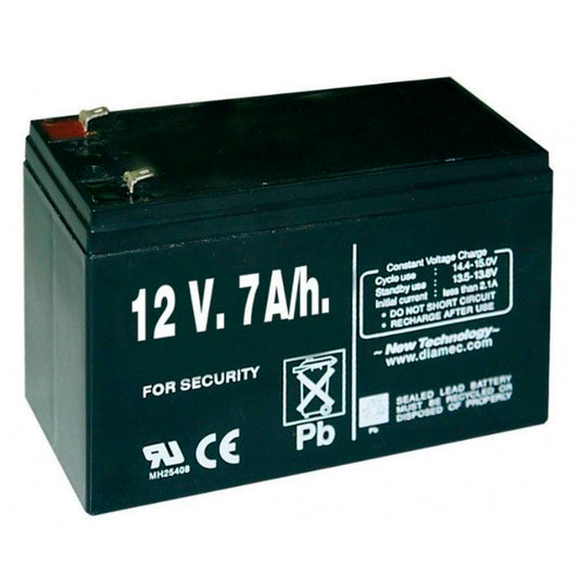 PILA RECARGABLE 12V. 7 Ah. COD. PA307