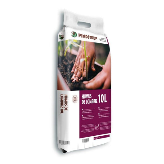 HUMUS DE LOMBRIZ ECOLÓGICO PINDSTRUP 10 LTS. - ASA