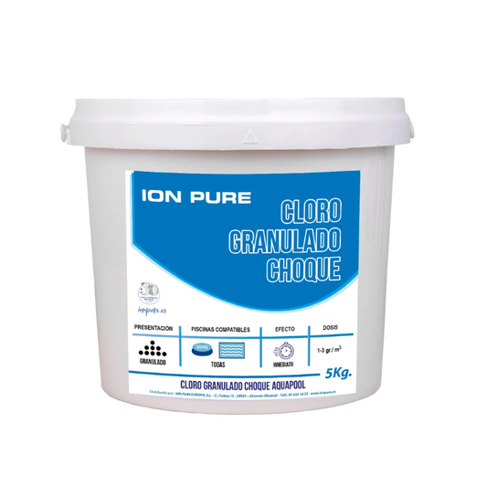 CLORO MULTIFUNCION 5 KGS ION PURE. COD:024949