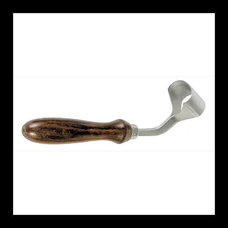 Cuchillo curvo para cascos de 18 cm - Agrocampo