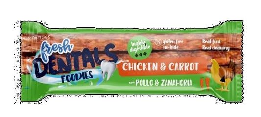 FRESH DENTAL FOODIES CHICKEN & CARROT
