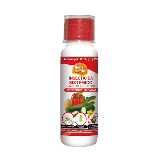 INSECTICIDA SISTÉMICO AMPLIO ASPECTRO ACETAMIPRID 0,5% 250 C.C.