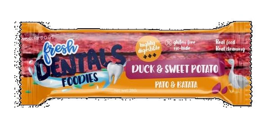 FRESH DENTAL FOODIES DUCK & SWEET POTATO