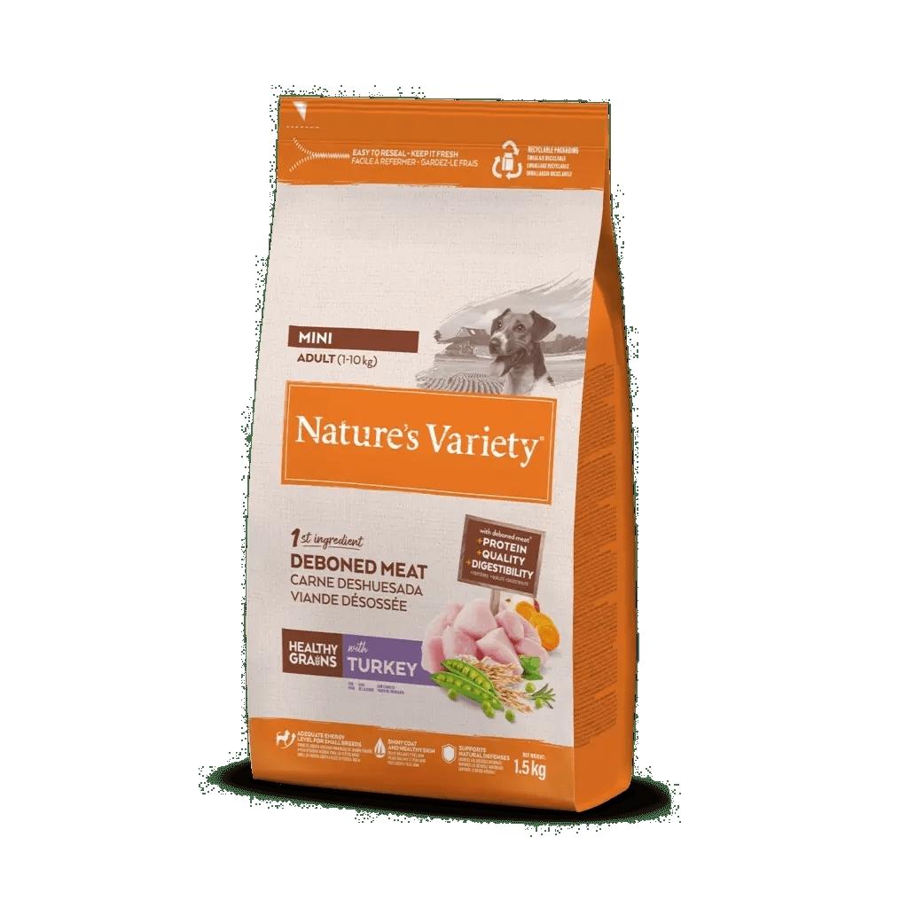 NVDOG ORIGINAL NO GRAIN MINI ADULT TURKEY 1,5 KGS.